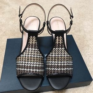NIB Cole Haan Maddie Open Toe Wedge Sandal Sz 9
